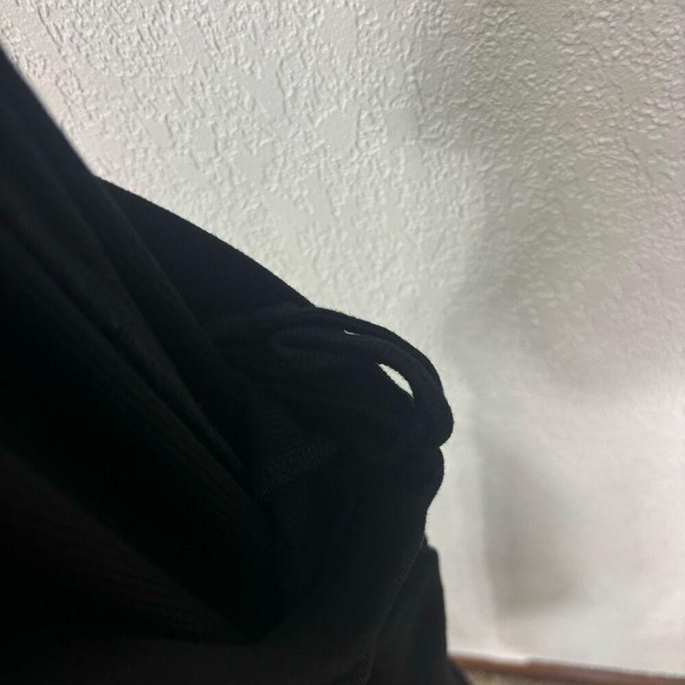 Skims Black Ribbed Loose Flare Pants Women's Size XS - Picture 10 of 10